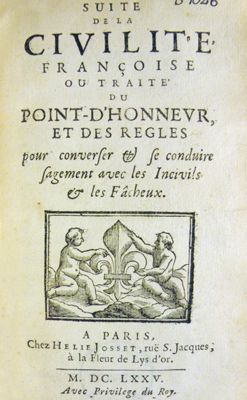 Suite de la Civilité
