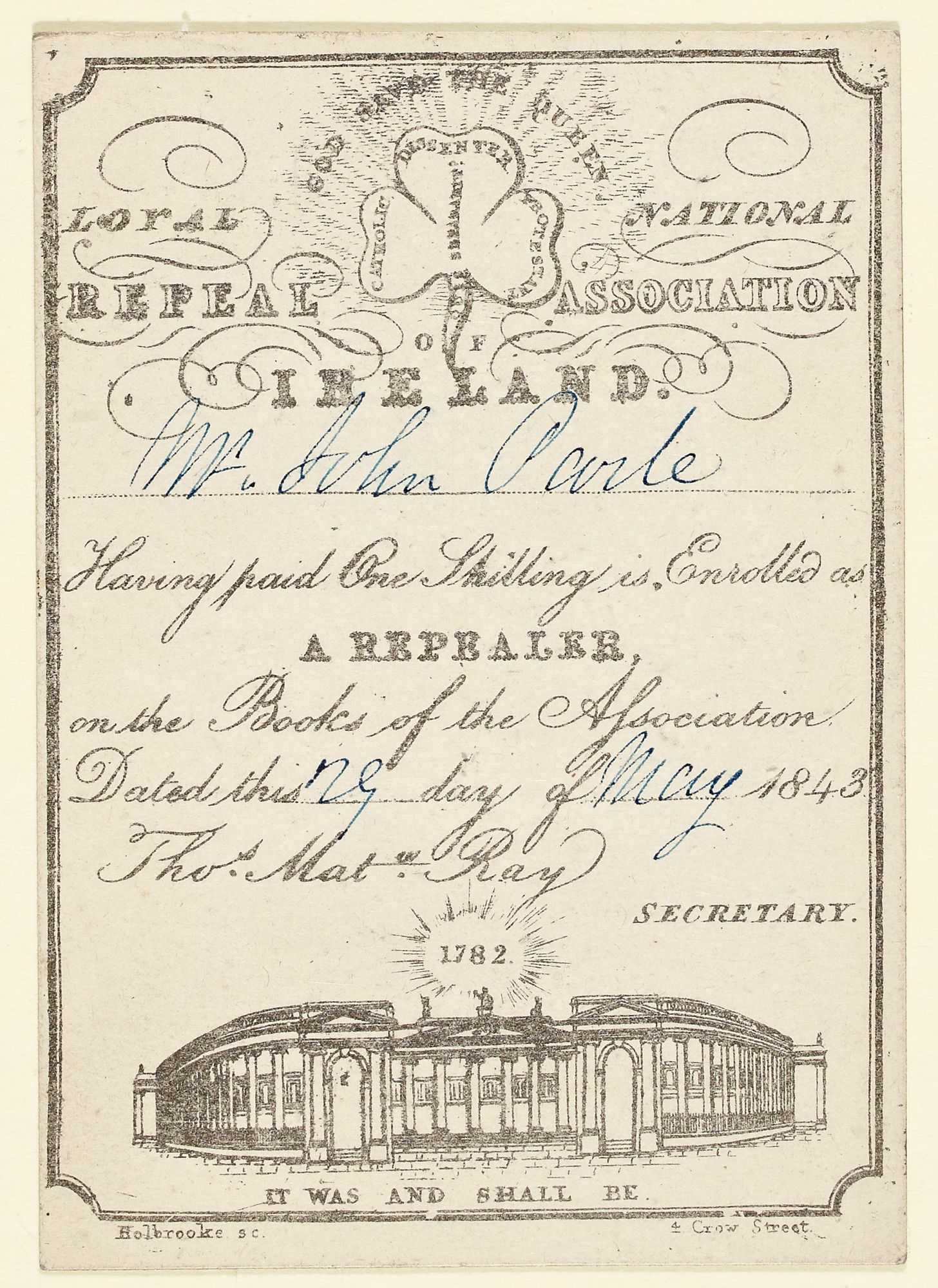 Carte de membre de la LNRA