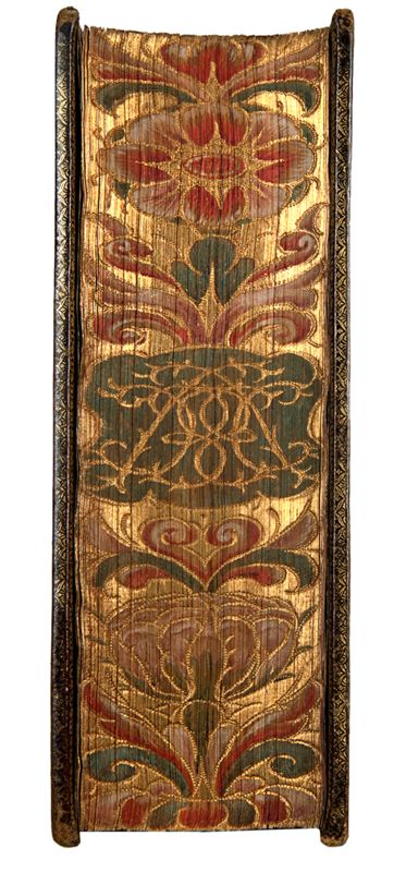 Tranche dorée et ciselée, XVIIe siècle